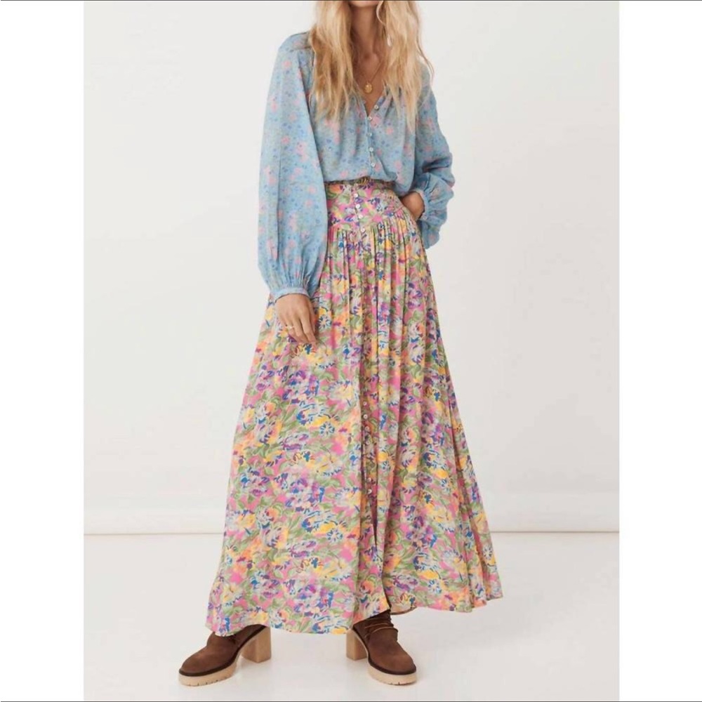 Spell Dolly High Waisted Skirt L
